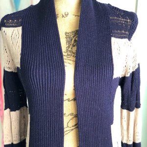 Belldini Knitted/Crochet Long Sleeve Cardigan
